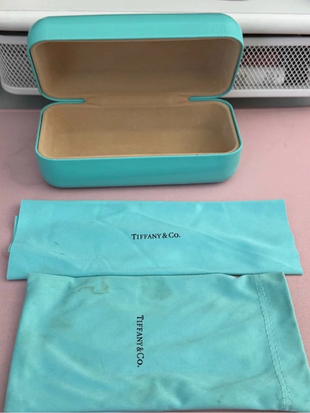 Tiffany woman’s Sunglasses TF 4097 cat eye Blue frame